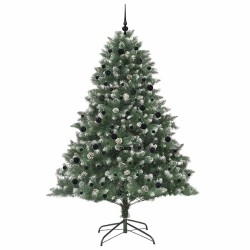 Sapin de Noël artificiel Vert 240 cm PVC, plastique et acier 542461542461