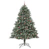 Sapin de Noël artificiel Vert 240 cm PVC, plastique et acier 542464542464