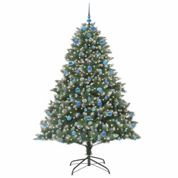Sapin de Noël artificiel Vert 210 cm PVC, plastique et acier 542465542465