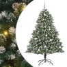 Sapin de Noël artificiel Vert 210 cm PVC, plastique et acier 542466542466
