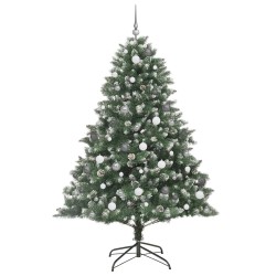 Sapin de Noël artificiel Vert 210 cm PVC, plastique et acier 542466542466