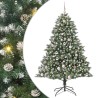 Sapin de Noël artificiel Vert 180 cm PVC, plastique et acier 542467542467