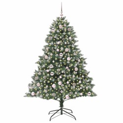 Sapin de Noël artificiel Vert 180 cm PVC, plastique et acier 542467542467