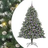 Sapin de Noël artificiel Vert 180 cm PVC, plastique et acier 542468542468