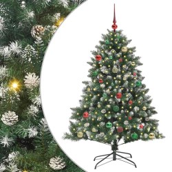 Sapin de Noël artificiel Vert 150 cm PVC, plastique et acier 542469542469