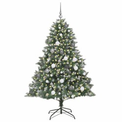 Sapin de Noël artificiel Vert 180 cm PVC, plastique et acier 542470542470