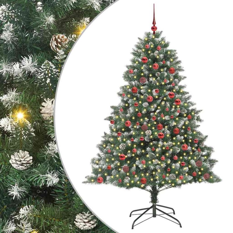 Sapin de Noël artificiel Vert 180 cm PVC, plastique et acier 542471542471