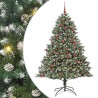 Sapin de Noël artificiel Vert 180 cm PVC, plastique et acier 542471542471