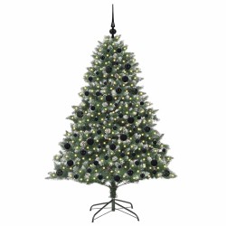 Sapin de Noël artificiel Vert 180 cm PVC, plastique et acier 542472542472