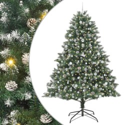 Sapin de Noël artificiel Vert 240 cm PVC, plastique et acier 542474542474