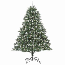 Sapin de Noël artificiel Vert 240 cm PVC, plastique et acier 542474542474