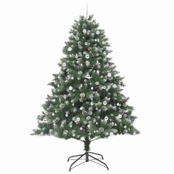 Sapin de Noël artificiel Vert 240 cm PVC, plastique et acier 542474542474