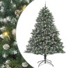 Sapin de Noël artificiel Vert 240 cm PVC, plastique et acier 542482542482