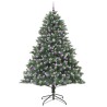 Sapin de Noël artificiel Vert 240 cm PVC, plastique et acier 542482542482