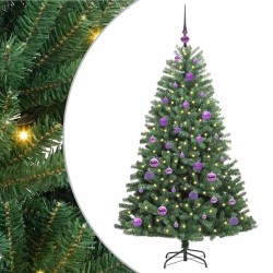 Sapin de Noël Artificiel à Branches Articulées Vert 150 cm 542484542484