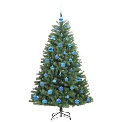 Sapin de Noël Artificiel à Branches Articulées Vert 150 cm 542485542485