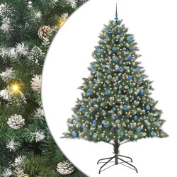Sapin de Noël artificiel Vert 240 cm PVC, plastique et acier 542491542491