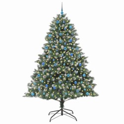Sapin de Noël artificiel Vert 240 cm PVC, plastique et acier 542491542491