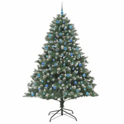 Sapin de Noël artificiel Vert 240 cm PVC, plastique et acier 542491542491