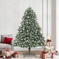 Sapin de Noël artificiel Vert 240 cm PVC, plastique et acier 542495542495