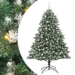 Sapin de Noël artificiel Vert 240 cm PVC, plastique et acier 542495542495