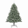 Sapin de Noël artificiel Vert 240 cm PVC, plastique et acier 542495542495