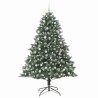 Sapin de Noël artificiel Vert 240 cm PVC, plastique et acier 542495542495