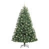 Sapin de Noël Artificiel à Branches Articulées Vert 210 cm 542499542499