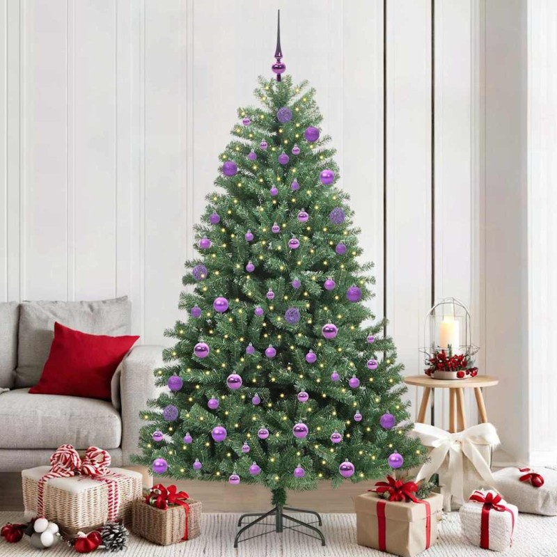 Sapin de Noël Artificiel à Branches Articulées Vert 210 cm 542501542501