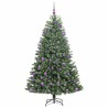 Sapin de Noël Artificiel à Branches Articulées Vert 210 cm 542501542501