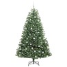 Sapin de Noël Artificiel à Branches Articulées Vert 210 cm 542502542502