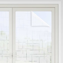 Film de fenêtre statique Motif étoile 45 x 500 cm PVC 542508542508