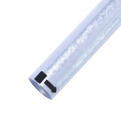 Film de fenêtre statique Transparent 90 x 500 cm PVC 542521542521