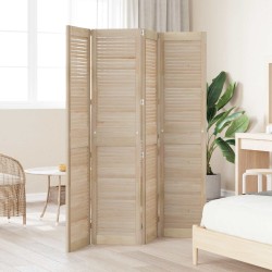 Porte de Cabinet avec porte 4 pcs Naturel 170 x 2,1 x 39,5 cm 542541542541