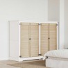 Porte de Cabinet avec porte 4 pcs Naturel 110 x 2,1 x 39,5 cm 542543542543