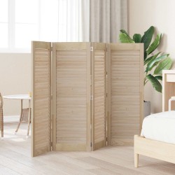 Porte de Cabinet avec porte 4 pcs Naturel 110 x 2,1 x 39,5 cm 542543542543