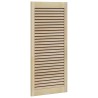 Porte de Cabinet avec porte 4 pcs Naturel 49,5 x 2,1 x 110 cm 542544542544