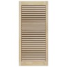 Porte de Cabinet avec porte 4 pcs Naturel 49,5 x 2,1 x 110 cm 542544542544