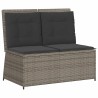 Banc de jardin Gris polyrotin 542562542562