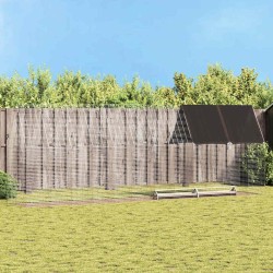 Cage à poules 2 pcs Argenté 600 x 100 x 210 cm Acier galvanisé 542576542576