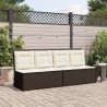 Banc de jardin Marron polyrotin 542583542583