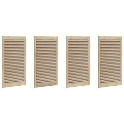Porte de Cabinet avec porte 4 pcs Naturel 110 x 2,1 x 59,5 cm 542618542618
