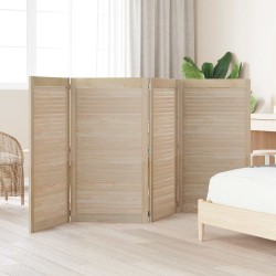 Porte de Cabinet avec porte 4 pcs Naturel 110 x 2,1 x 59,5 cm 542618542618