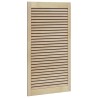 Porte de Cabinet avec porte 4 pcs Naturel 110 x 2,1 x 59,5 cm 542618542618