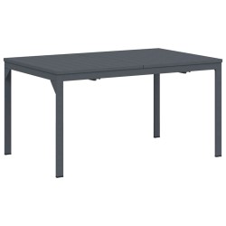 Table à dîner d'extérieur 2 pcs Anthracite 210 x 90 x 73 cm 542627542627