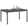 Table à dîner d'extérieur 2 pcs Anthracite 210 x 90 x 73 cm 542627542627