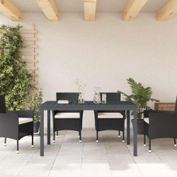 Table à dîner d'extérieur 2 pcs Anthracite 210 x 90 x 73 cm 542627542627
