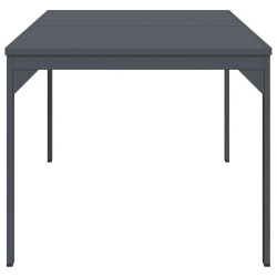 Table à dîner d'extérieur 2 pcs Anthracite 210 x 90 x 73 cm 542627542627