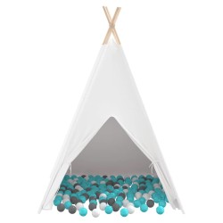 Tente tipi Blanc 120 x 120 x 150 cm Tissu et plastique 542641542641