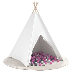 Tente tipi Blanc 120 x 120 x 150 cm Tissu et plastique 542642542642